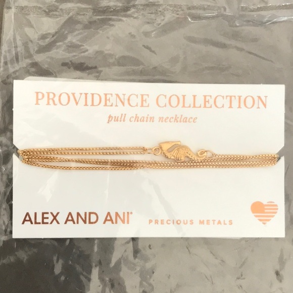 Alex and Ani Seahorse pull chain necklace - Picture 2 of 4
